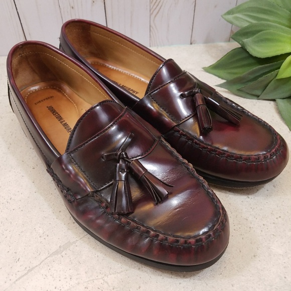 johnston & murphy tassel loafers